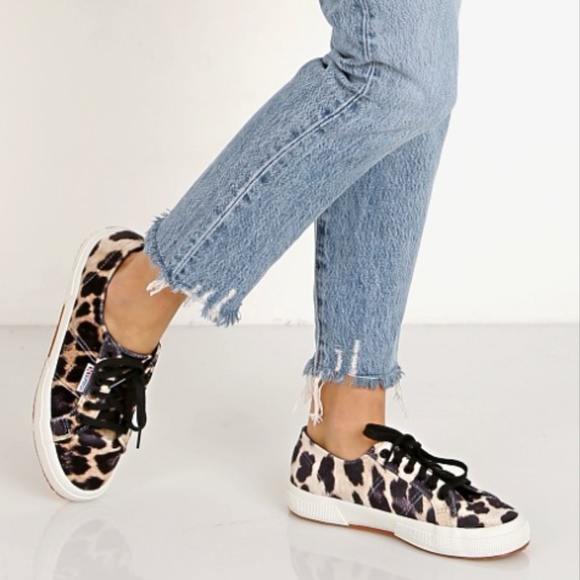 superga animal print sneakers